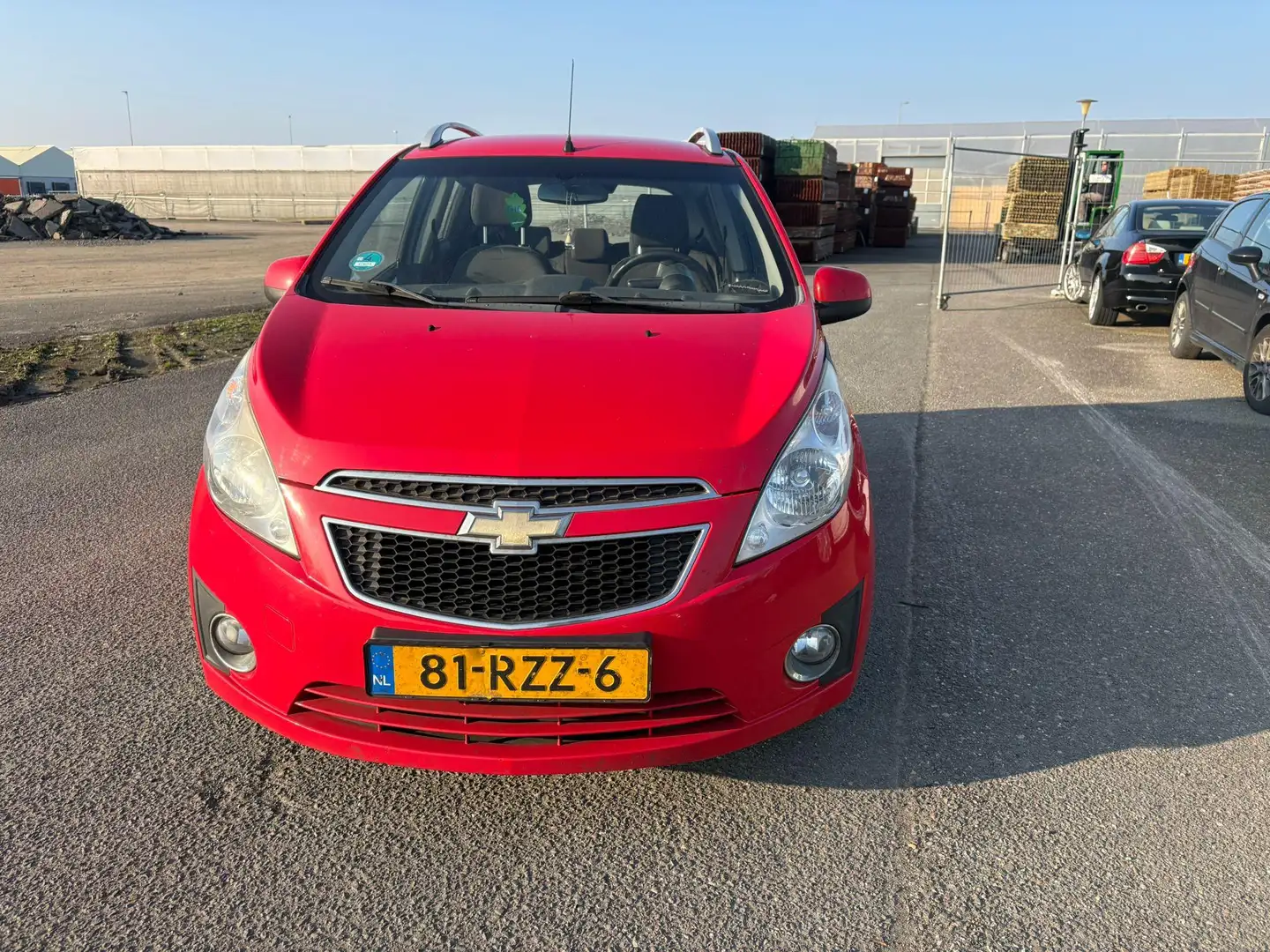 Chevrolet Spark 1.0 16V LS Bi-Fuel Airco, EXPORT ONLY! Rojo - 2