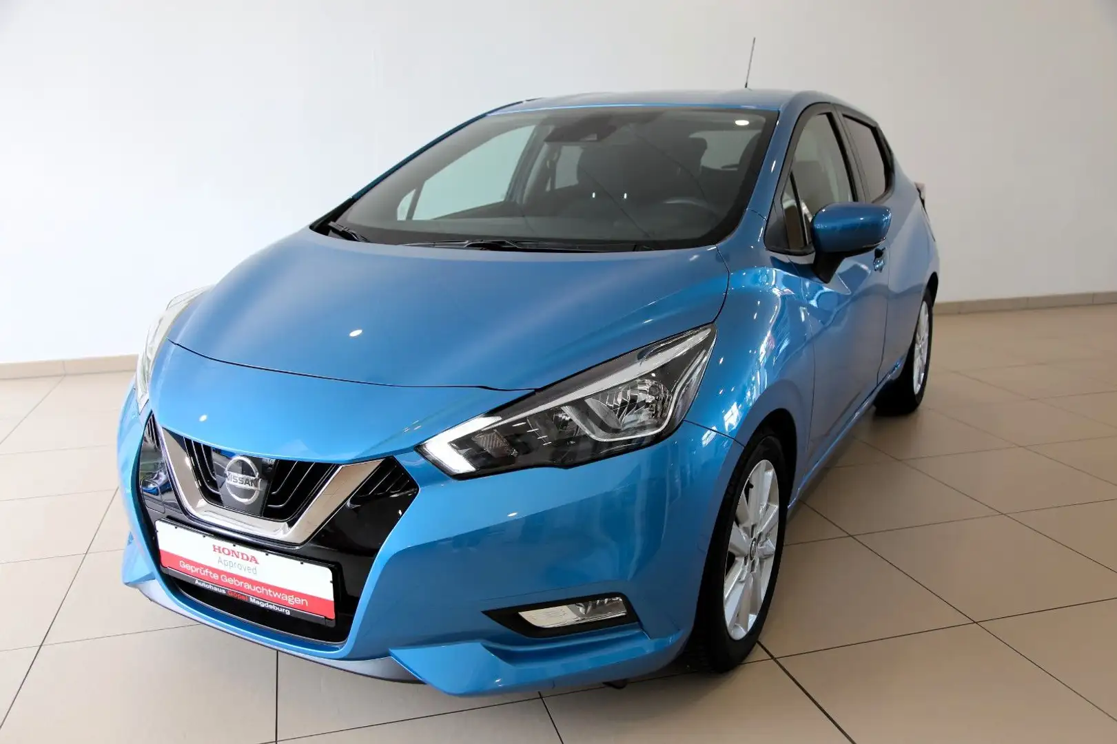 Nissan Micra N-Way Klimaautomatik RFK SHZ DAB Allwetter Modrá - 1