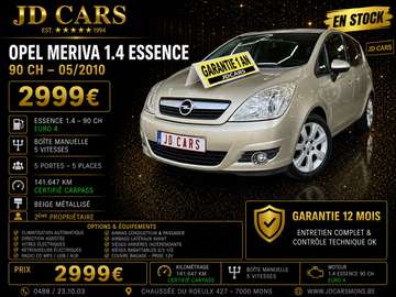 MERIVA 1.4 ESSENCE ‼️GARANTIE 1 AN CTOK‼️