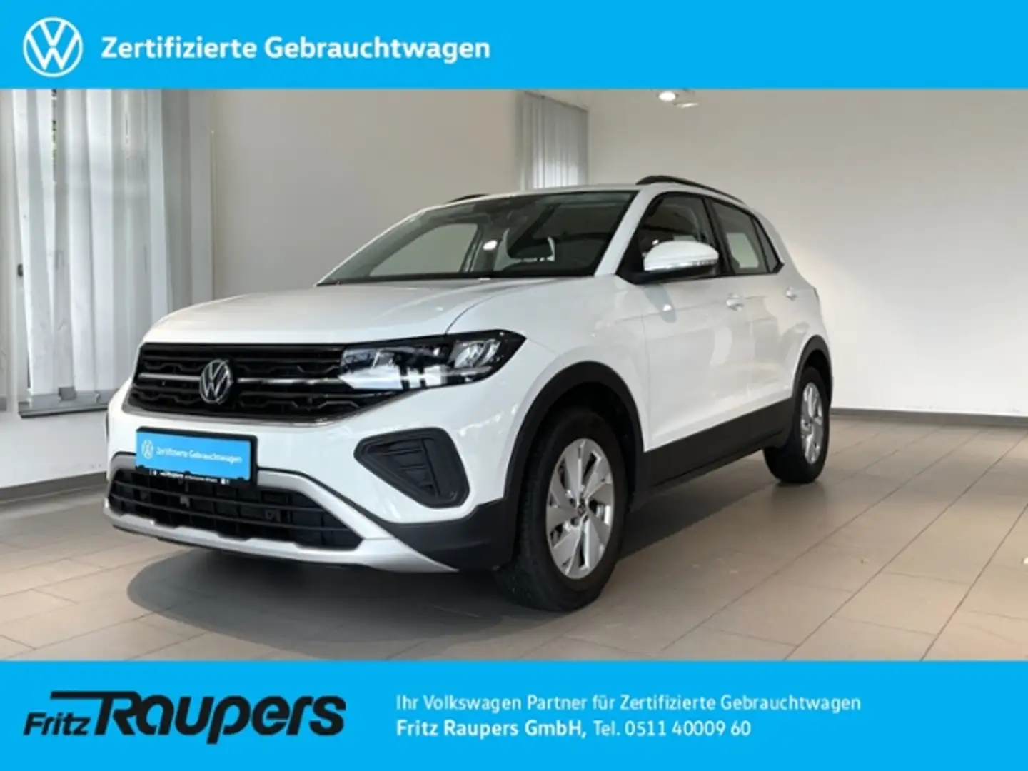 Volkswagen T-Cross 1.0 TSI Life +AHK+ALLWETTER+NAVI Bianco - 1