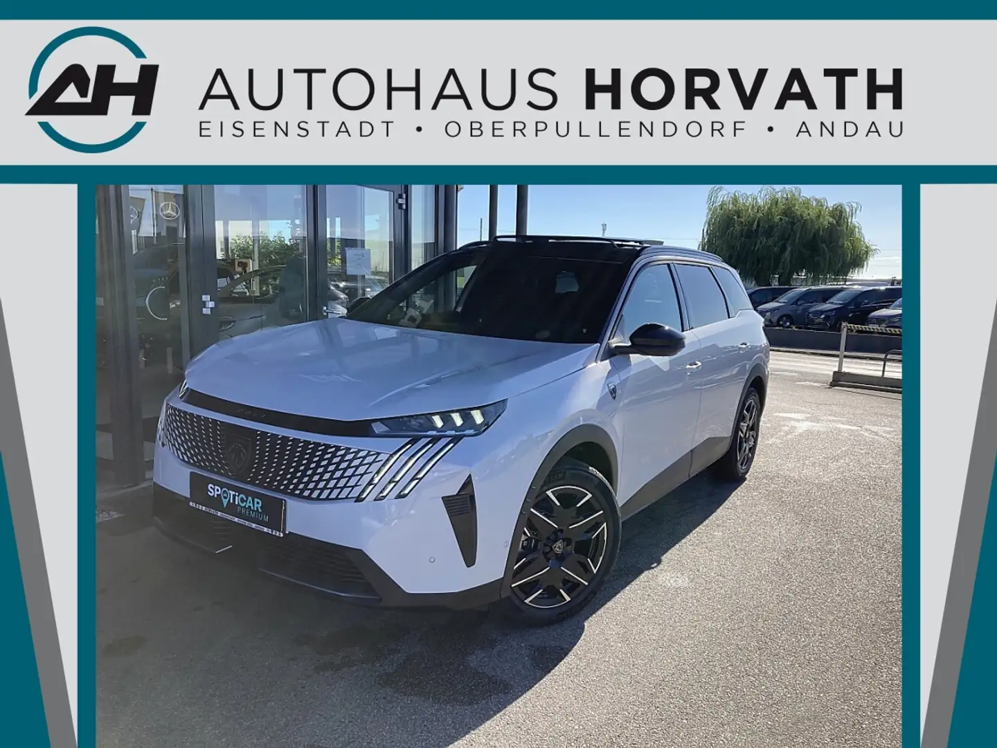 Peugeot 5008 GT mHEV 145 e-DCS6 Aut.!MATRIX,PANO,360°KAMERA,... Weiß - 1