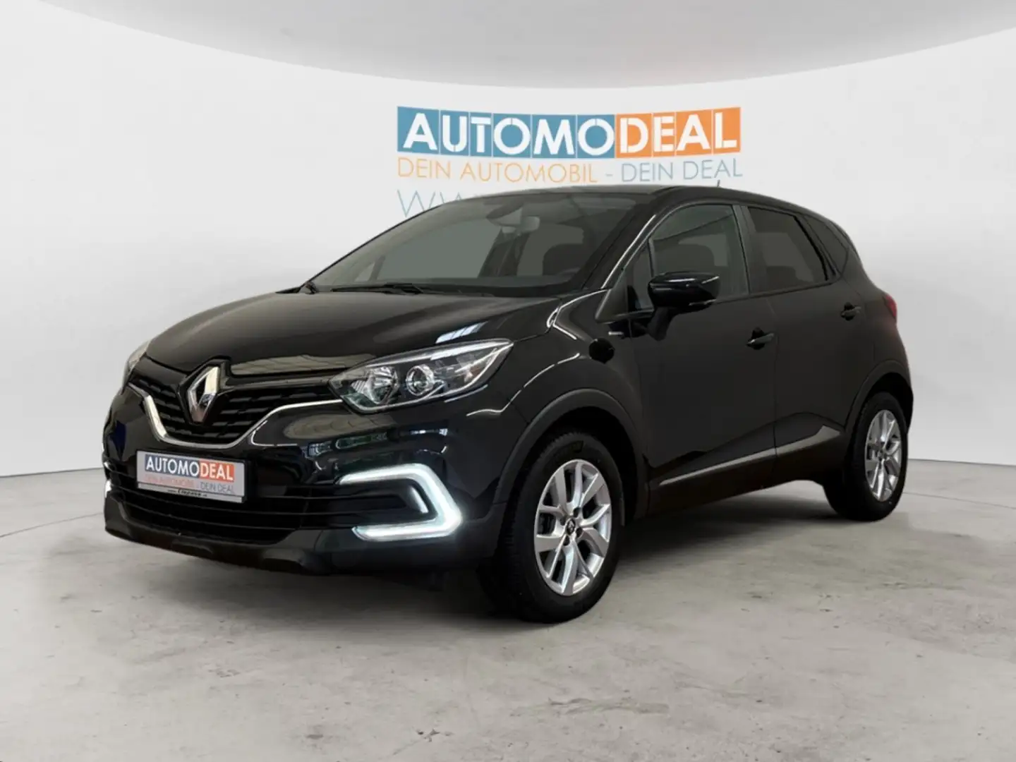Renault Captur Limited NAV KEYLESS TEMPOMAT APPLE/ANDROID ALU PDC Zwart - 2