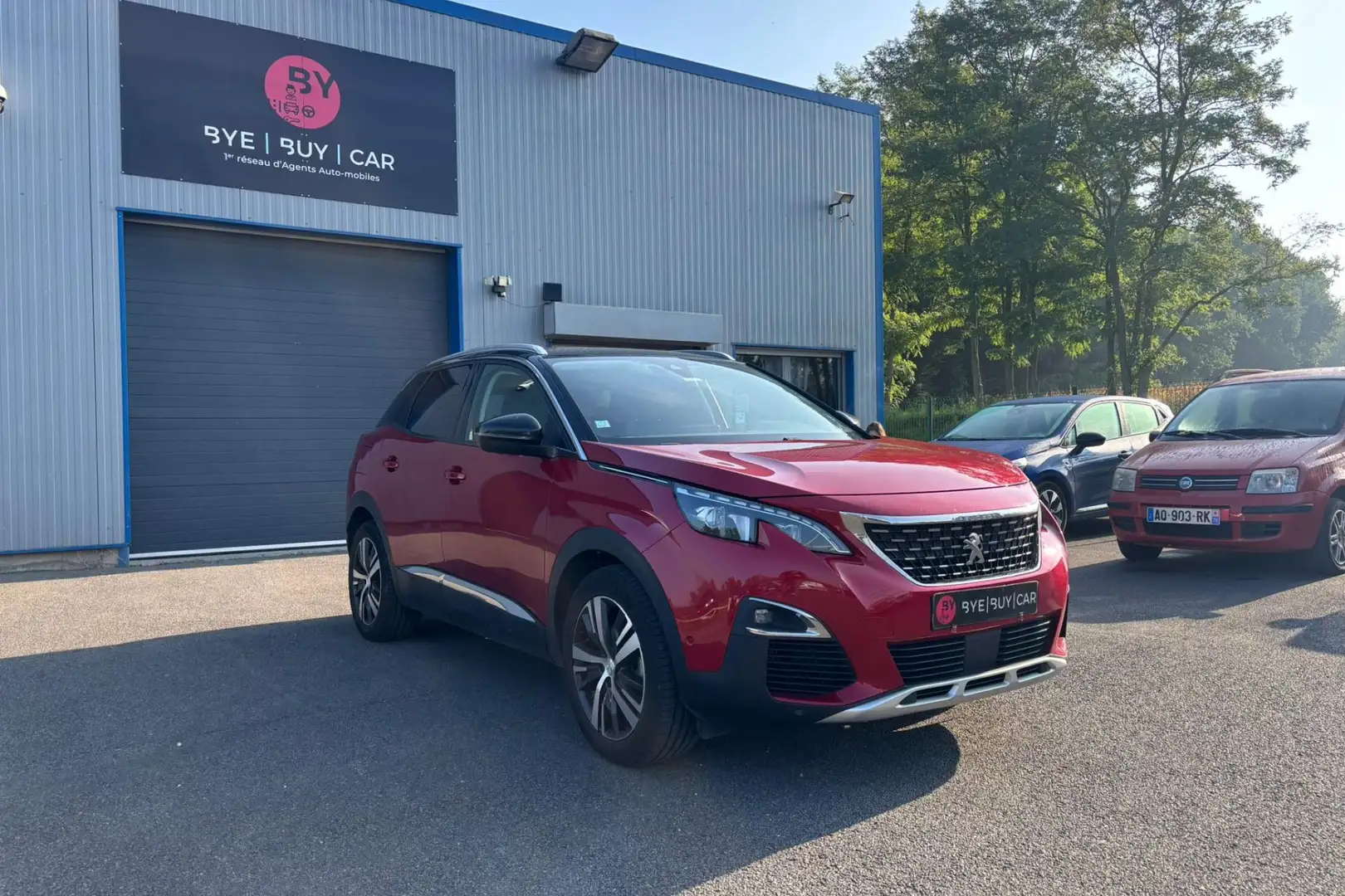 Peugeot 3008 2.0 HDI  180 CH BVA EAT8 Allure Business GTIE 12 MOIS Rouge - 2