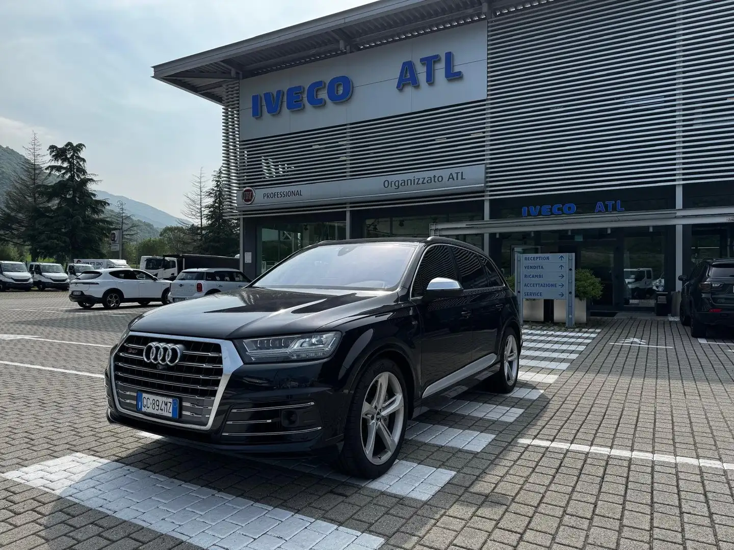 Audi SQ7 4.0 V8 TDI quattro tiptronic sport attitude Nero - 1