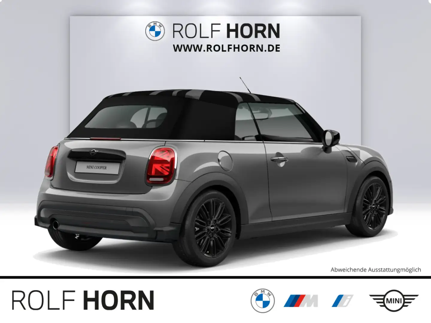 MINI Cooper Cabrio Autom Navi LED Klima SHZ Lenkhzg Grau - 2