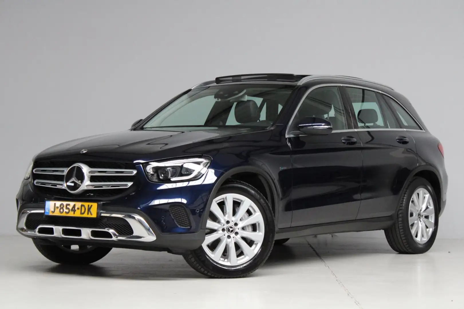 Mercedes-Benz GLC 300 300e 4MATIC Premium | panoramadak | luchtvering | Blauw - 1