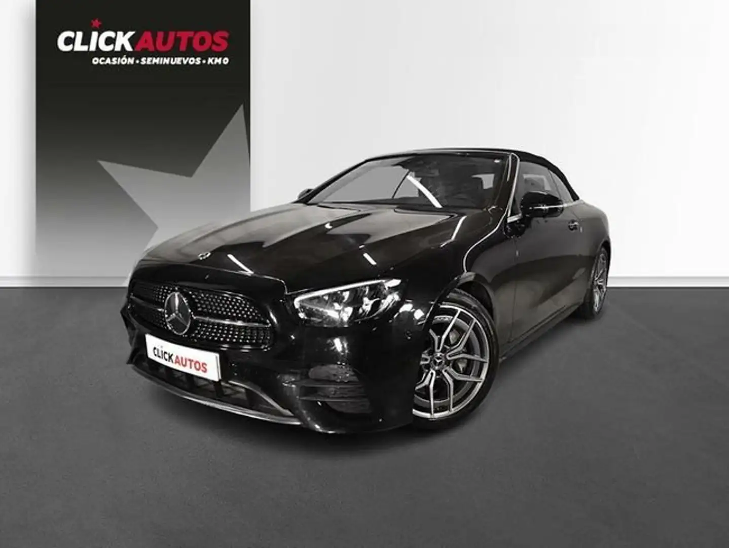 Mercedes-Benz E 50 AMG 2.0 194CV 220D Cabrio Line Premium Plus Negro - 1