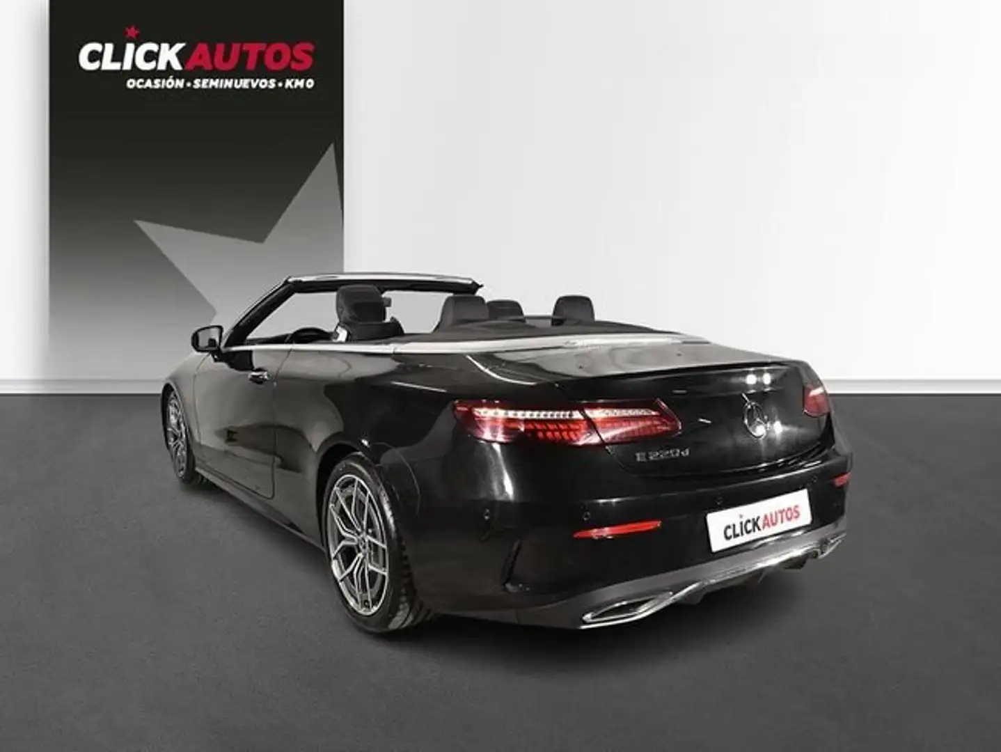 Mercedes-Benz E 50 AMG 2.0 194CV 220D Cabrio Line Premium Plus Schwarz - 2