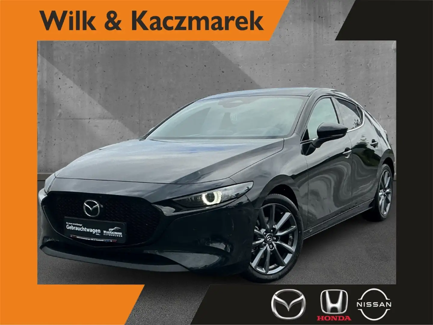 Mazda 3 2.0 AT Exclusive-Line Daso Desi MAtrix Bose 360 Schwarz - 1