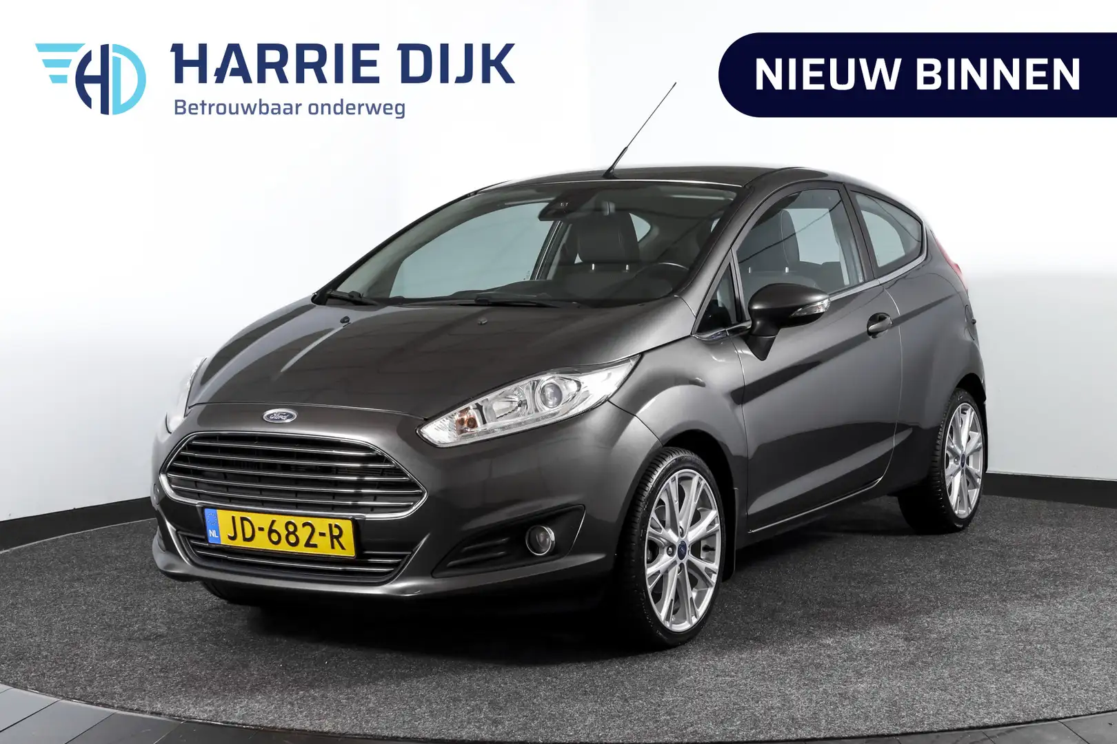 Ford Fiesta 1.0 EcoBoost Titanium 100 PK Orig. NL | Cruise | P Gris - 1