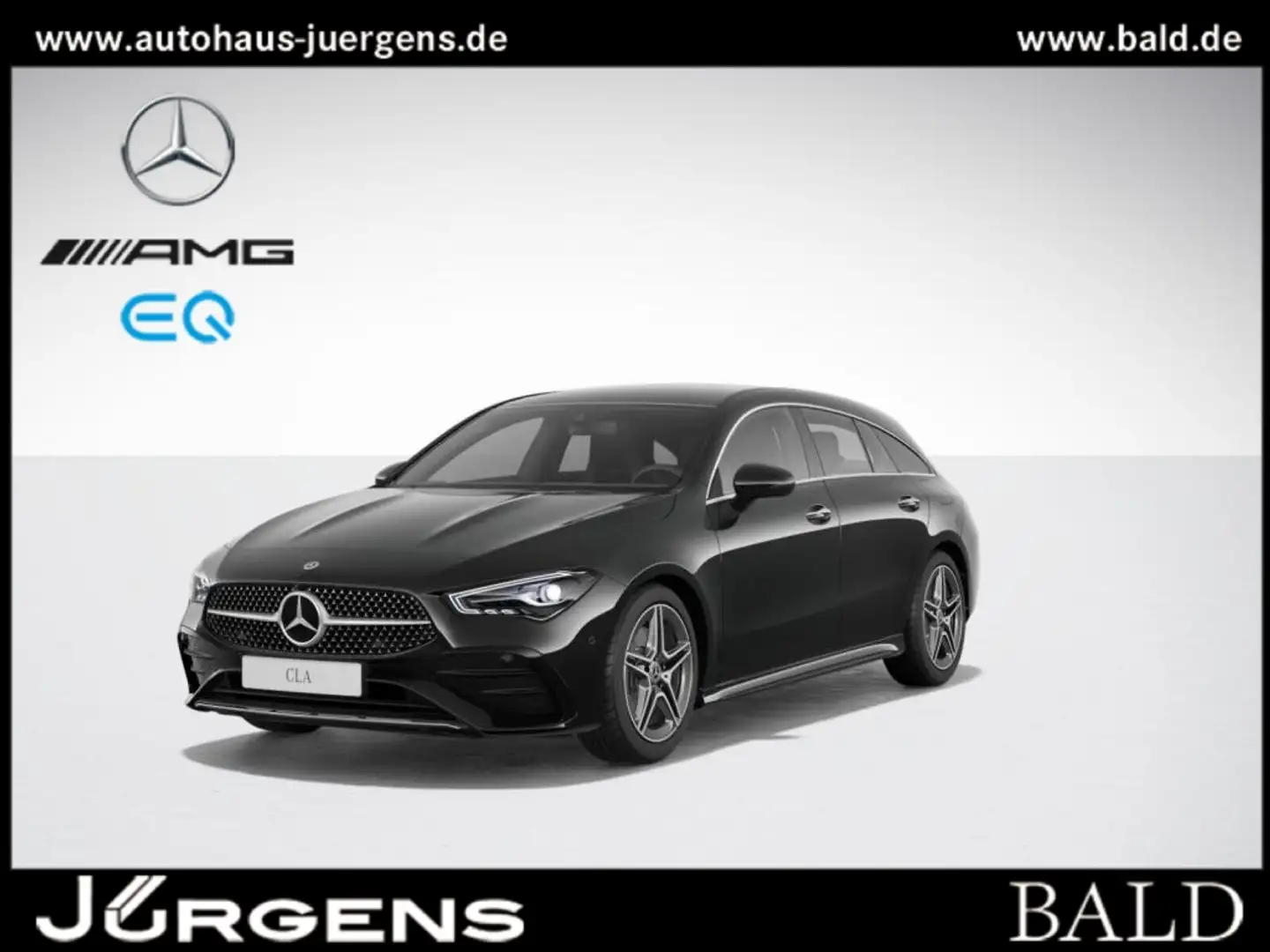Mercedes-Benz CLA 200 SB AMG-Sport/LED/Cam/Totw/Distr/Keyl/18" Schwarz - 1