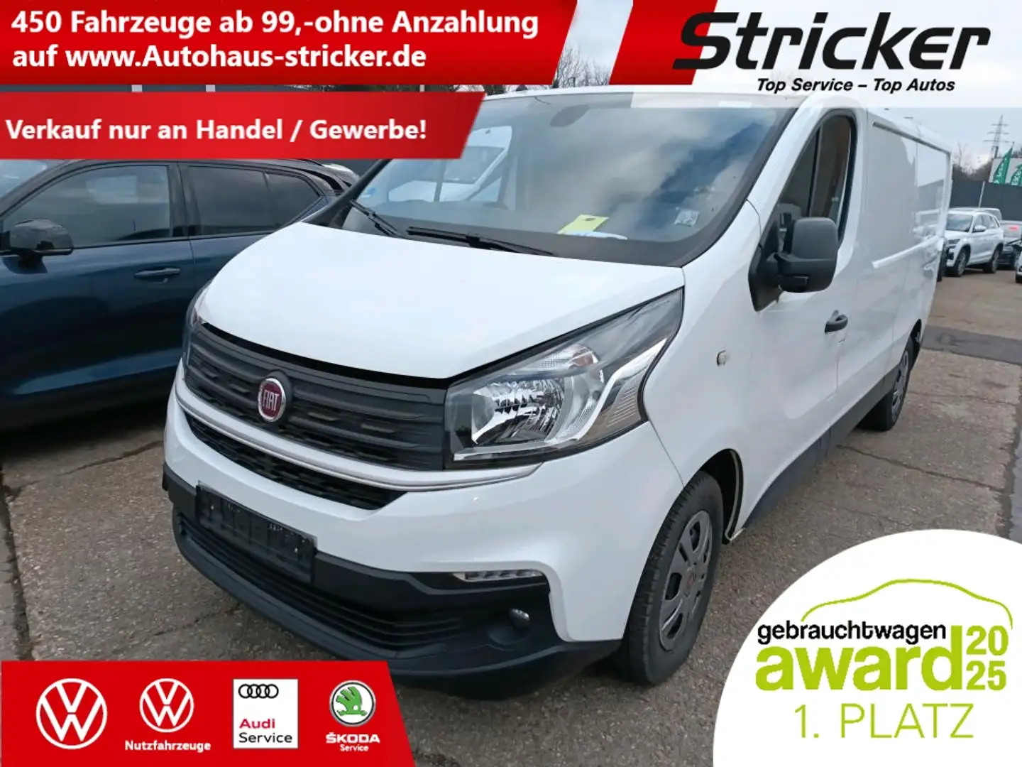 Fiat Talento 2.0 Ecojet §$ Navi Kamera Weiß - 1