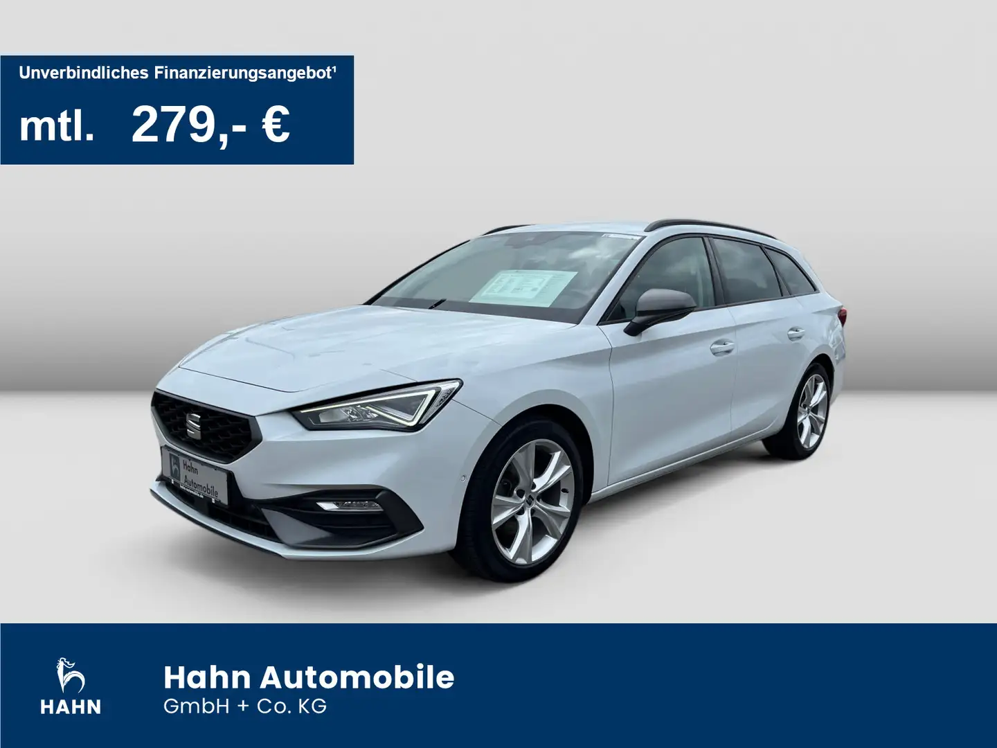 SEAT Leon Sportstourer FR 1.5eTSI DSG AHK Cam ACC PLA Weiß - 1
