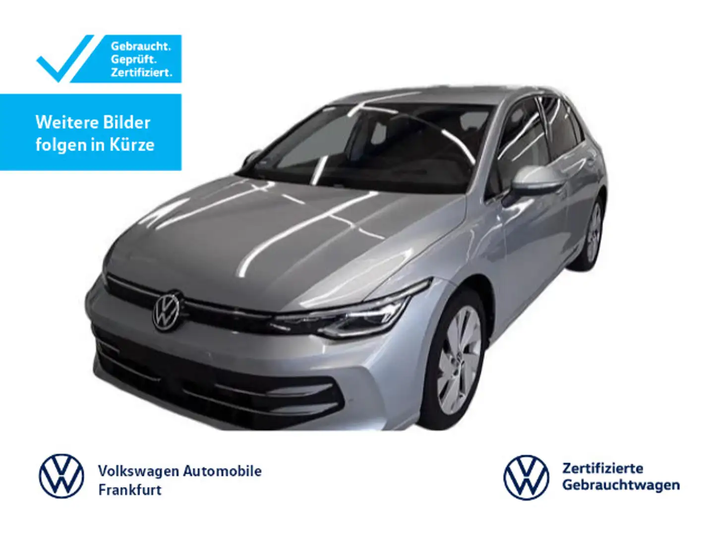 Volkswagen Golf VIII 2.0 TDI DSG Style Navi LEDPlus DAB+ Fr Silber - 1