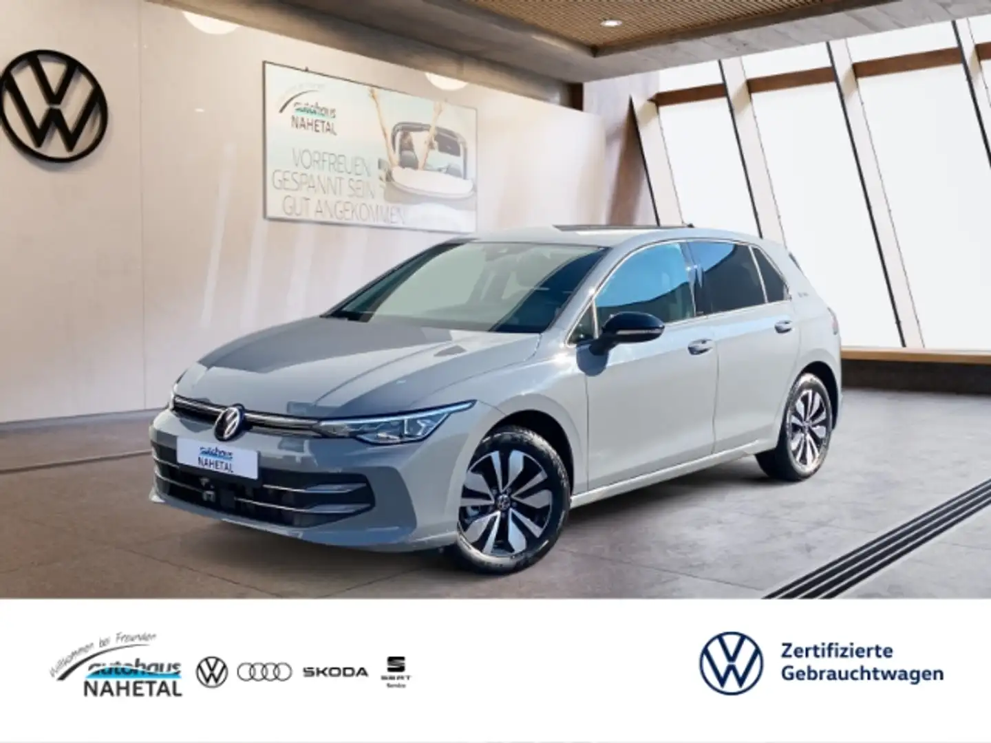 Volkswagen Golf VIII 1.5 TSI GOAL IQ LIGHT RÜFA NAVI SHZ APP CONNE Grau - 1