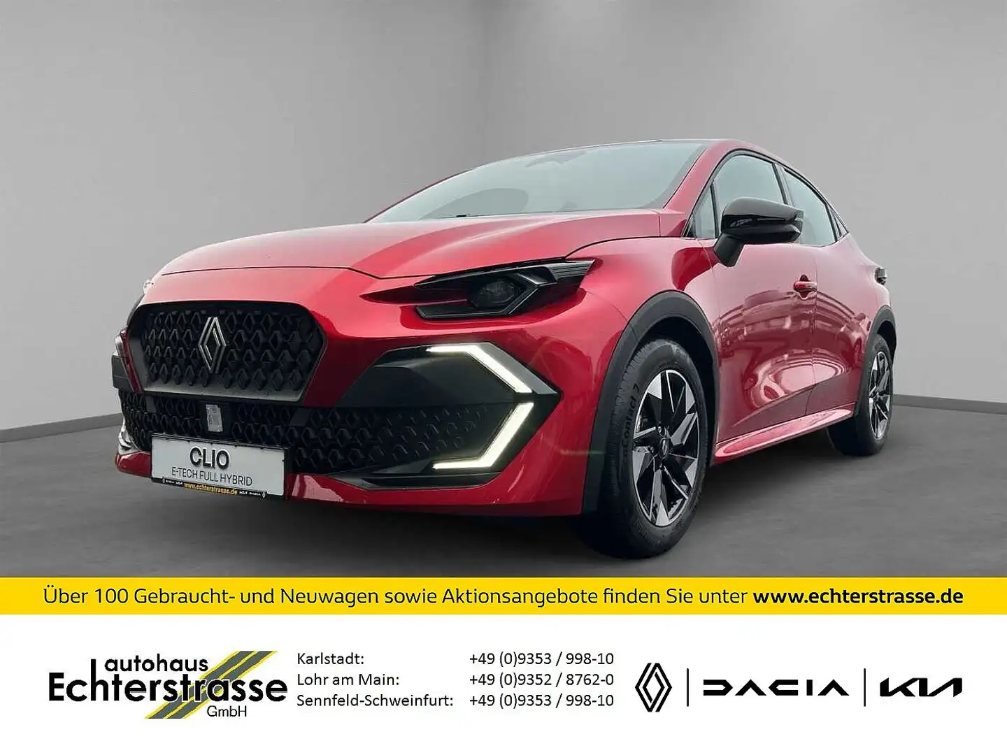 Renault Clio Evolution Full Hybrid E-Tech 160 +SHZ Rot - 1