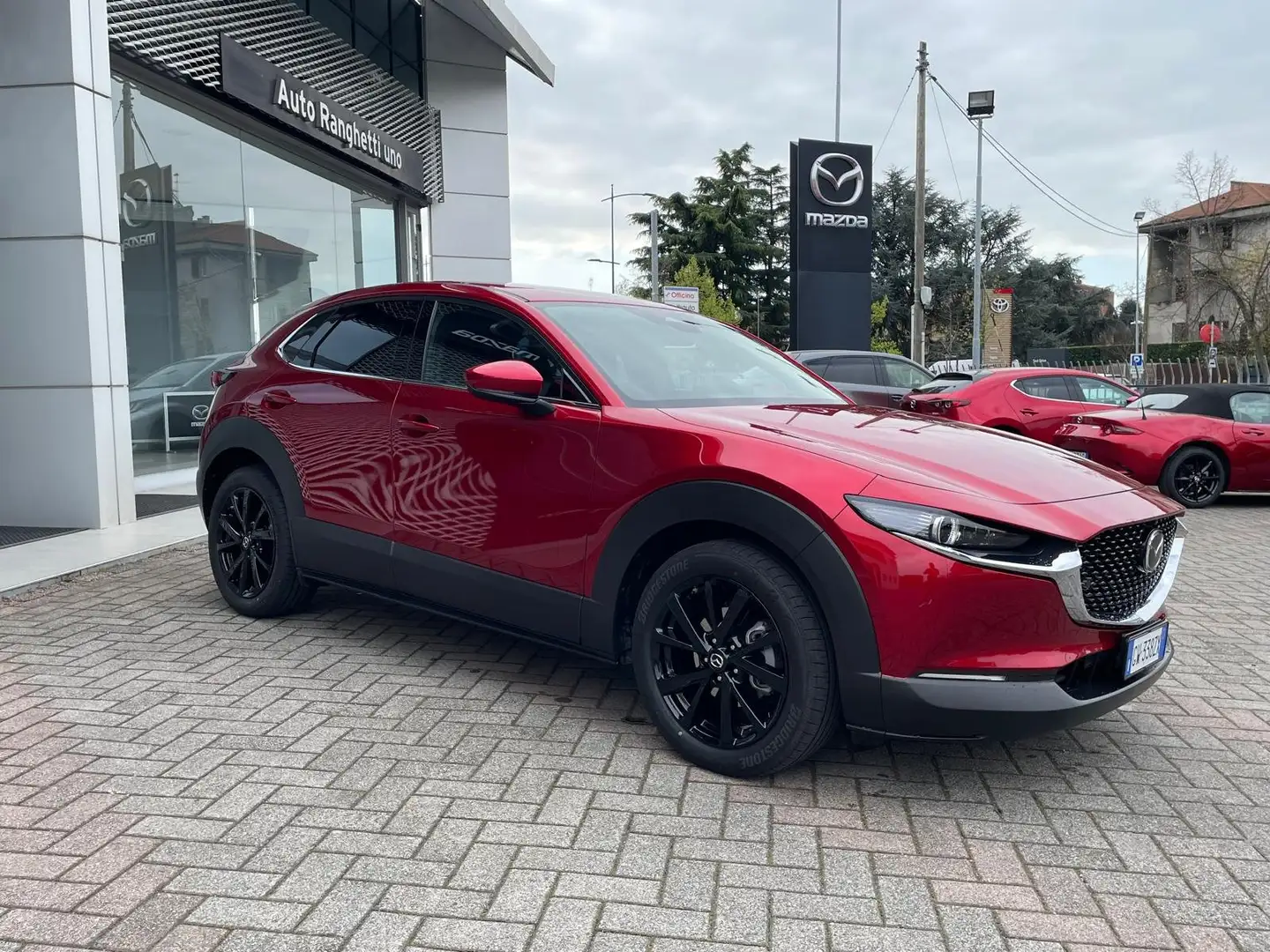 Mazda CX-30 2.5 m-hybrid Exclusive Line 2wd 140cv 6mt Красный - 2