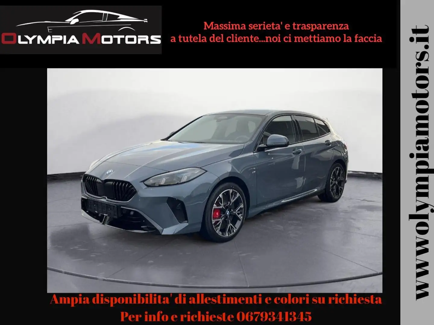 BMW 120 I M SPORT NEW MODEL LASER KAMERA H&K NAVI 19 Grigio - 1