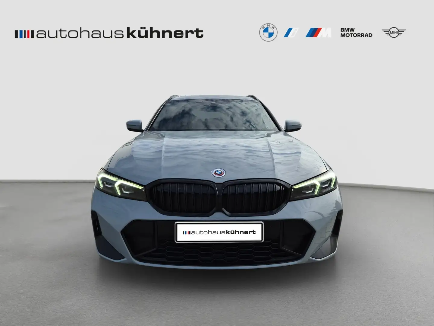 BMW 320 d Touring ///M-Sport PRO/PanoSD/SpurAss/AHK Gris - 2