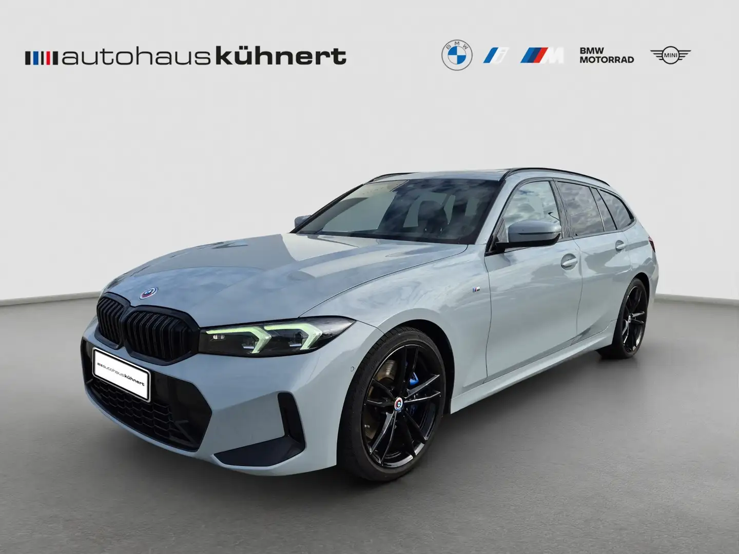 BMW 320 d Touring ///M-Sport PRO/PanoSD/SpurAss/AHK Gris - 1