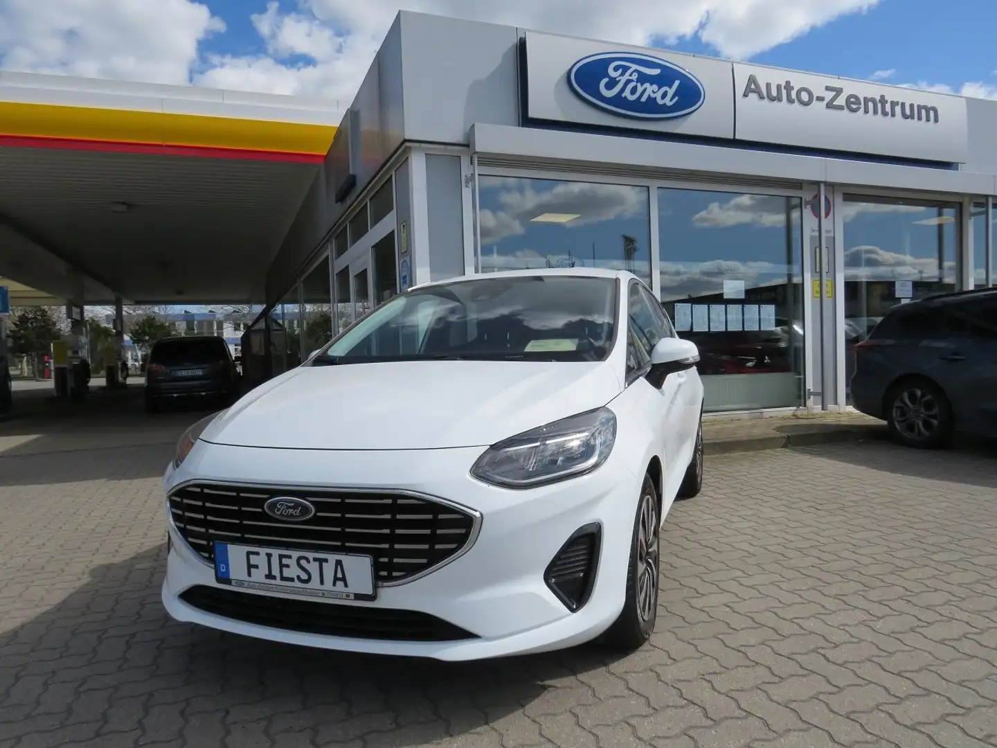 Ford Fiesta Titanium Blanc - 1