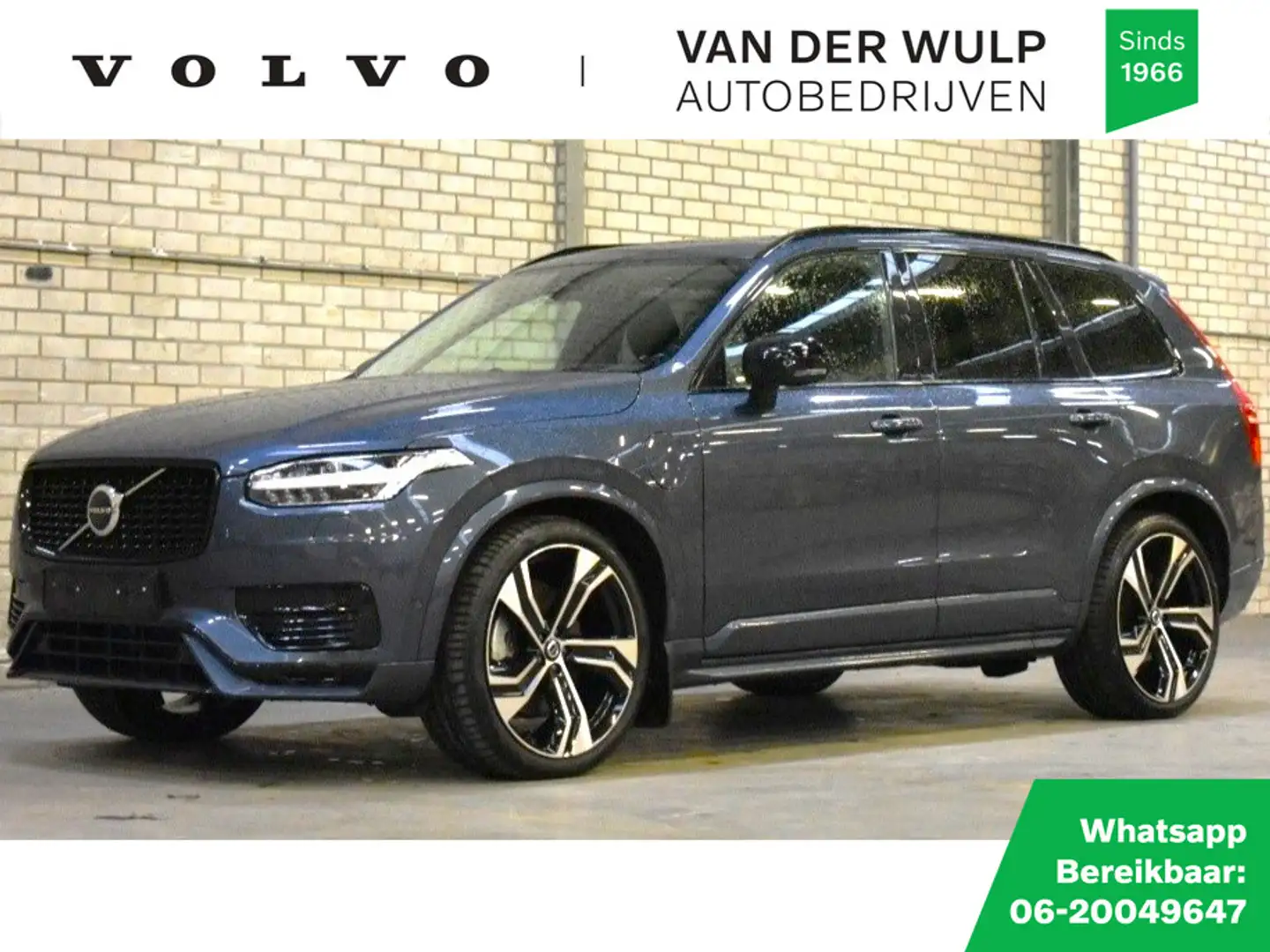 Volvo XC90 T8 455pk AWD Ultimate Dark | Luchtvering | Bowers& Blu/Azzurro - 1