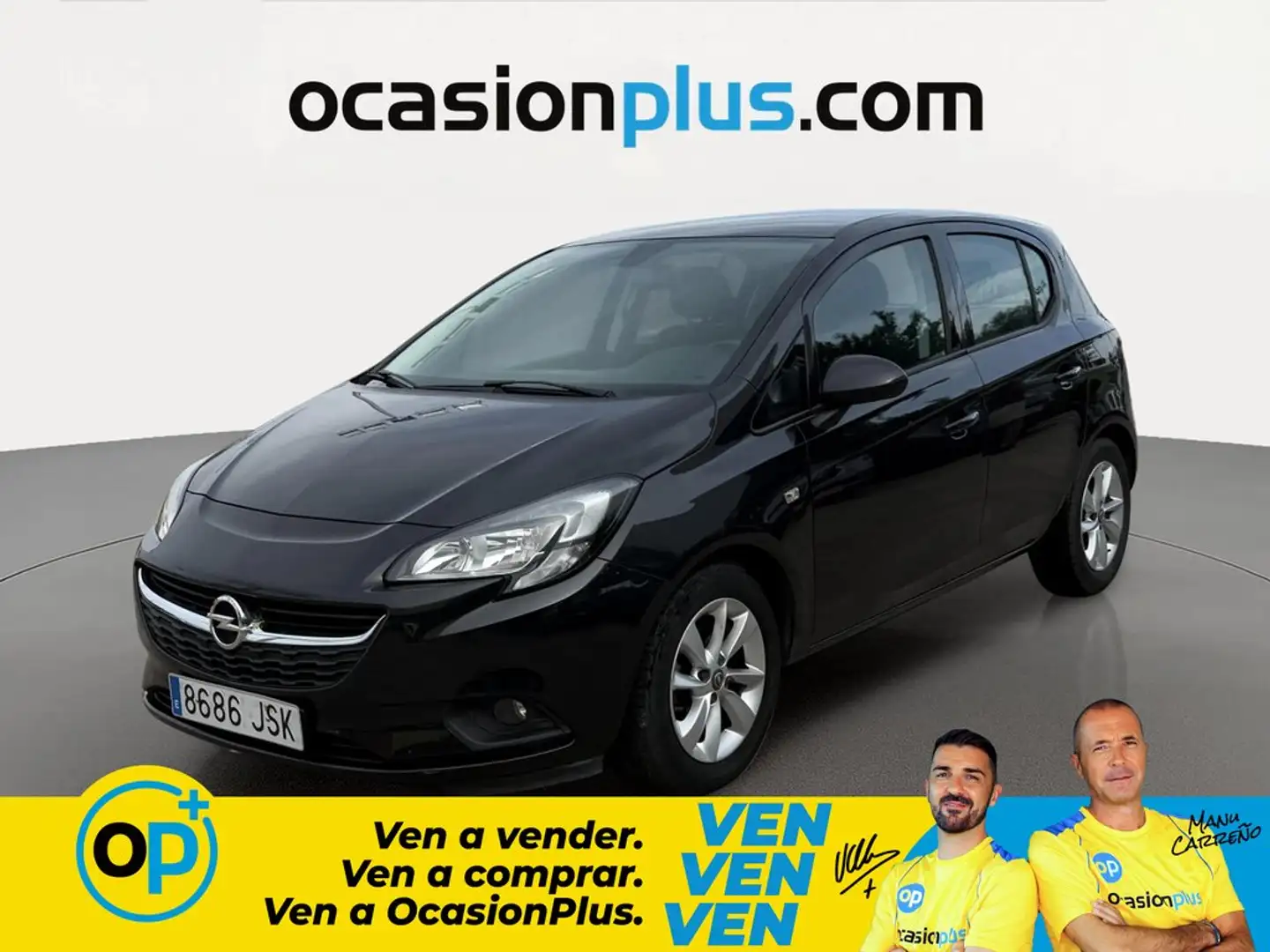 Opel Corsa 1.4 Selective 90 Negro - 1