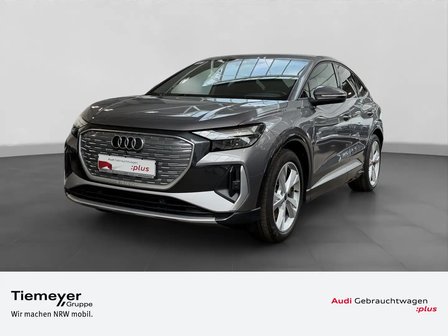 Audi Q4 e-tron Sportback 40 2x S LINE LEDNAVI+ DAB LM Gris - 1