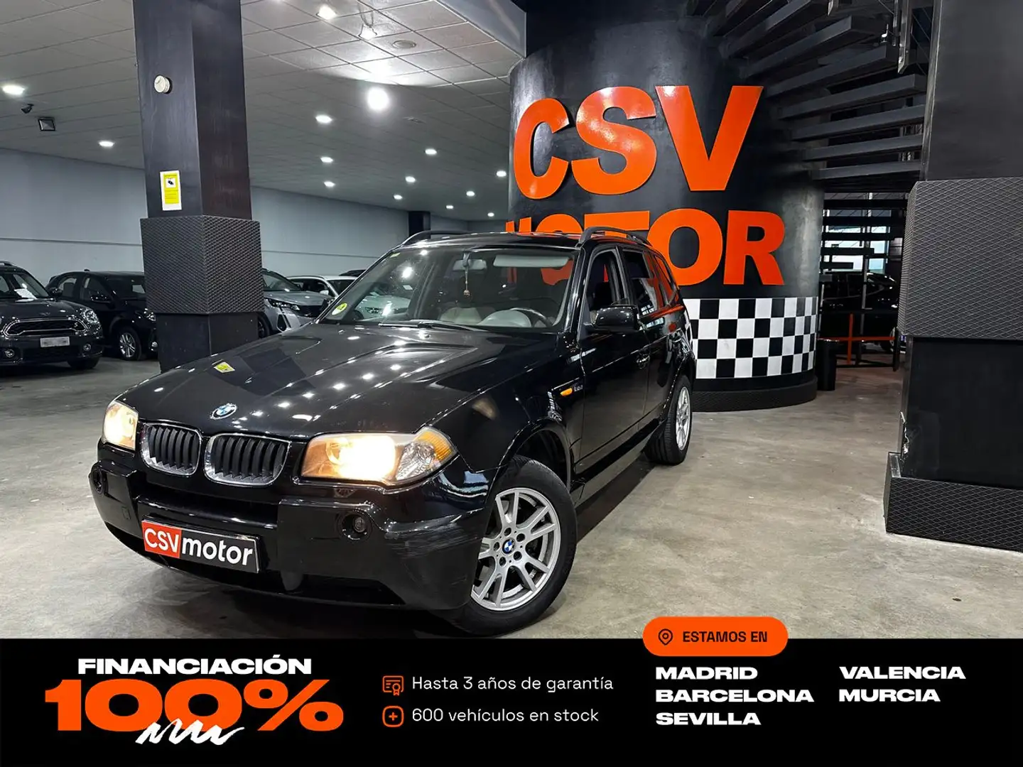 BMW X3 2.5i Negro - 1
