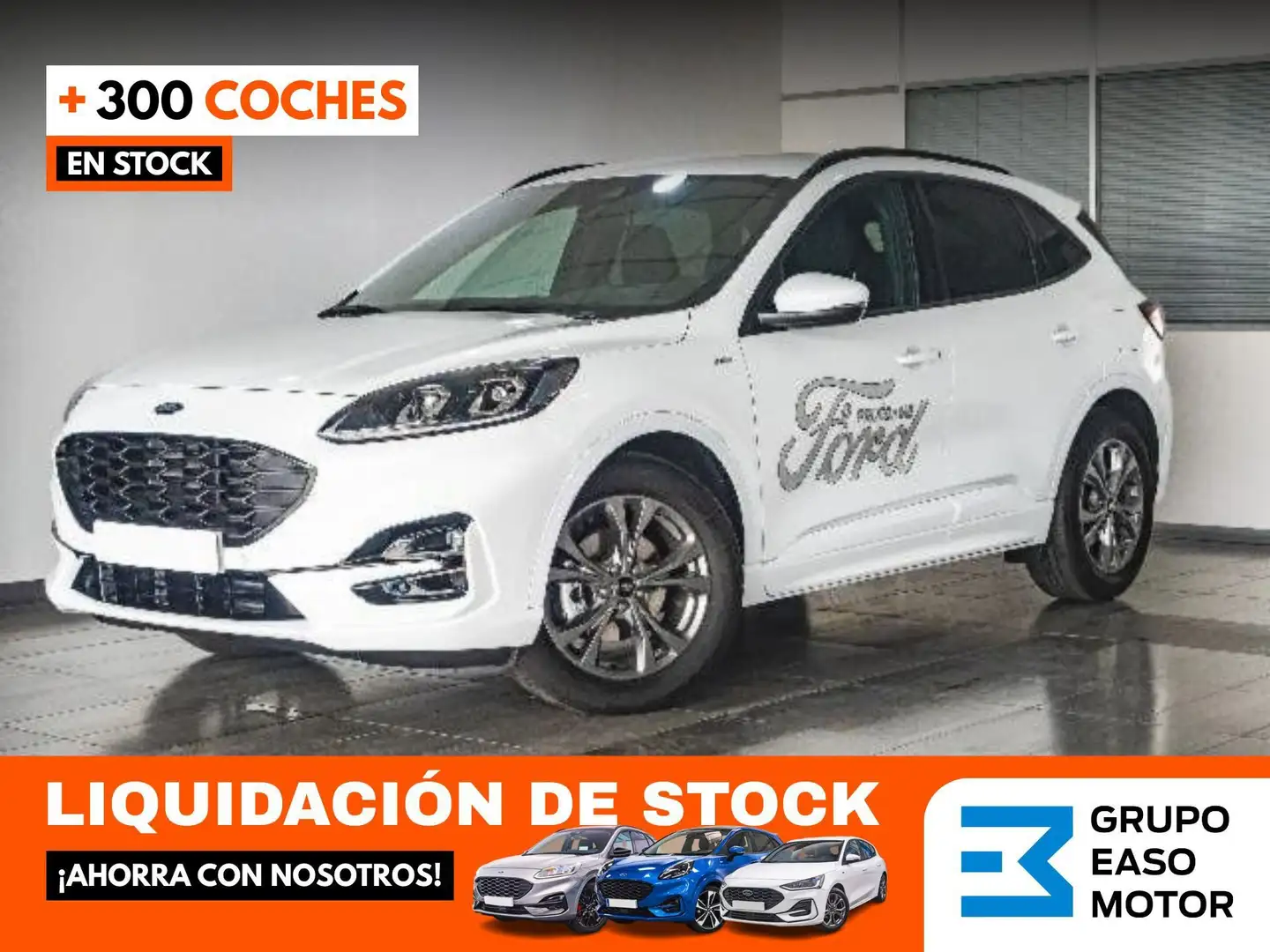 Ford Kuga 1.5 EcoBlue ST-Line FWD 120 Weiß - 1