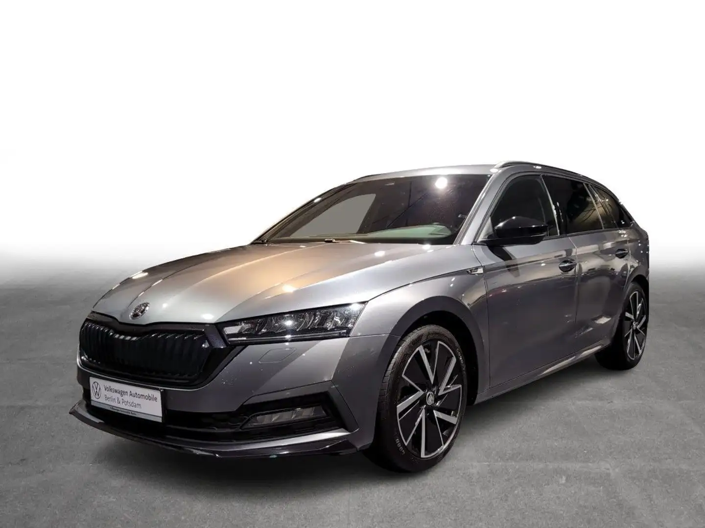 Skoda Octavia Combi 2.0TDI DSG Sportline 4x4 NAVI LED Grau - 2