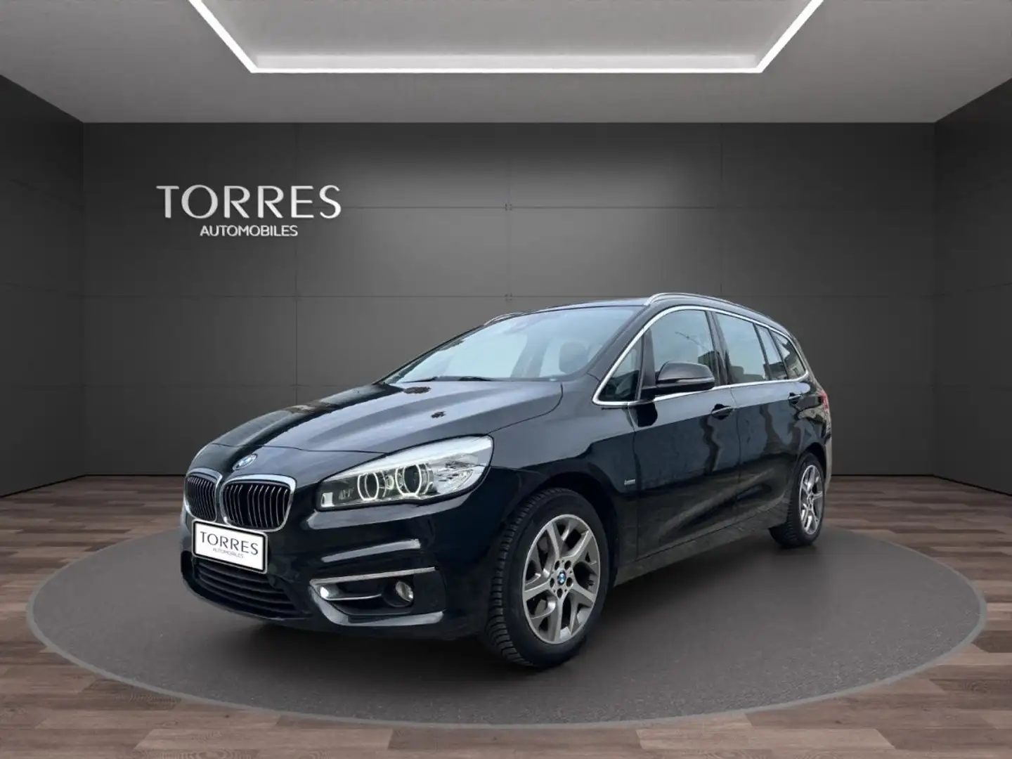 BMW 218 218 d LUXURY 7 PLACES Zwart - 2
