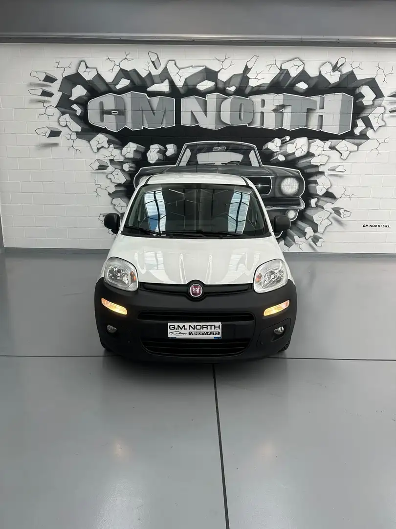 Fiat Panda Panda 1.2 easypower Pop Gpl 69cv E6 Blanc - 1