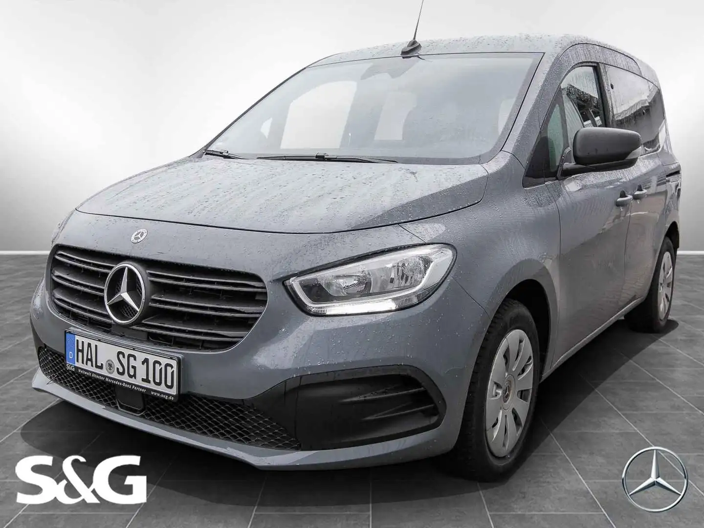Mercedes-Benz Citan 110 CDI KB/S MBUX+RüKam+AHK Gris - 1