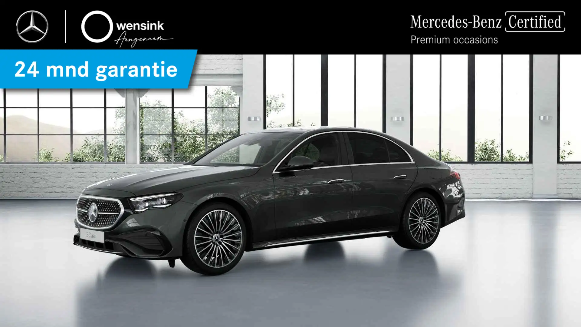 Mercedes-Benz E 300 300e Limousine AMG Line | Premium plus | Panorama- Zwart - 1