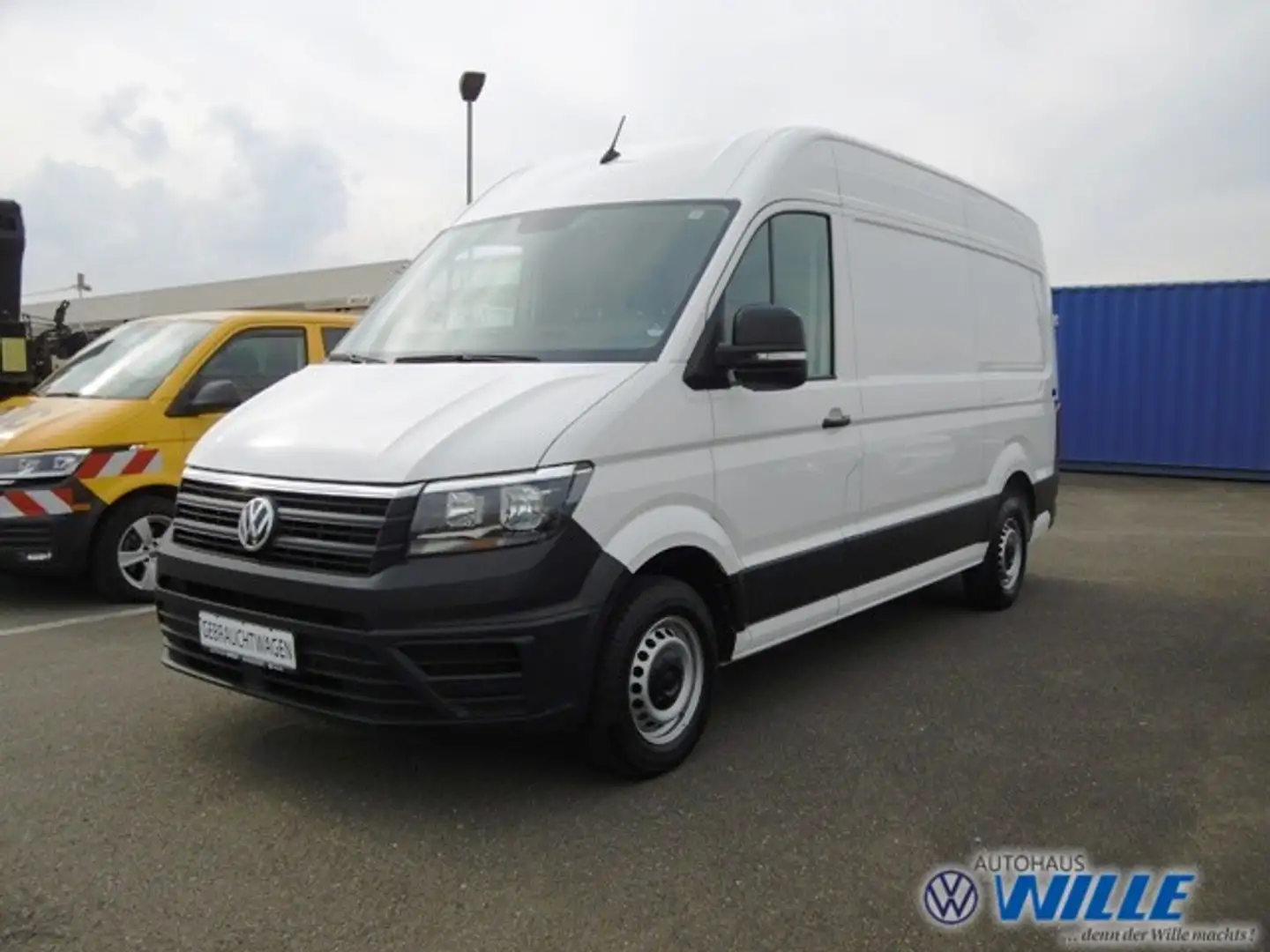 Volkswagen Crafter 35 2.0 TDI Kasten Automatik MR mittellang Blanco - 1