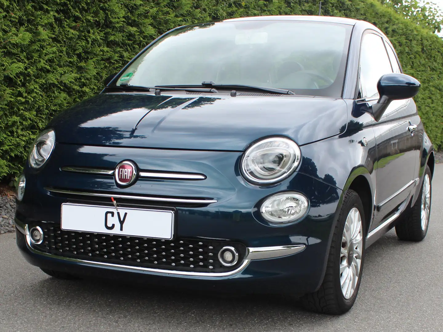 Fiat 500 Lounge 1.Hand; TÜV neu! TOP Blauw - 1