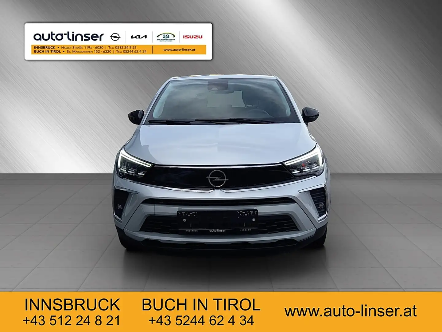 Opel Crossland X 1,2 Turbo ECOTEC Direct Injection Edition St./St Silber - 2