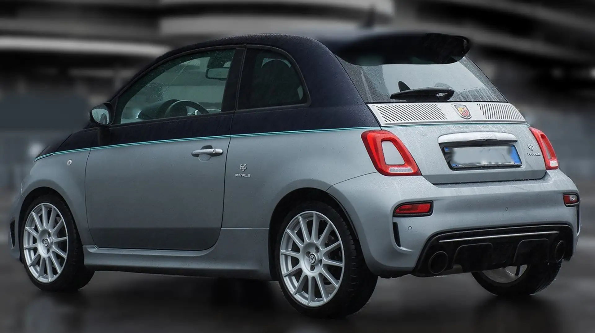 Abarth 695 1.4 Turbo 16V T-Jet 180 ch BVM5 Rivale Argintiu - 1