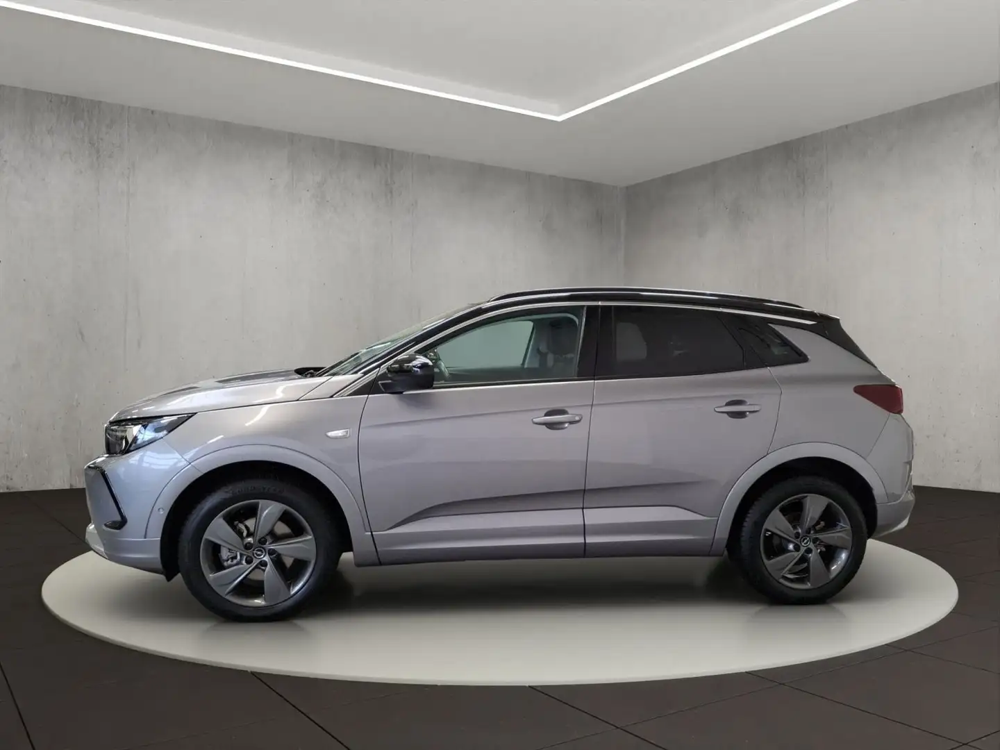 Opel Grandland Elegance 1.2 Direct Injection Turbo 96 Argent - 2