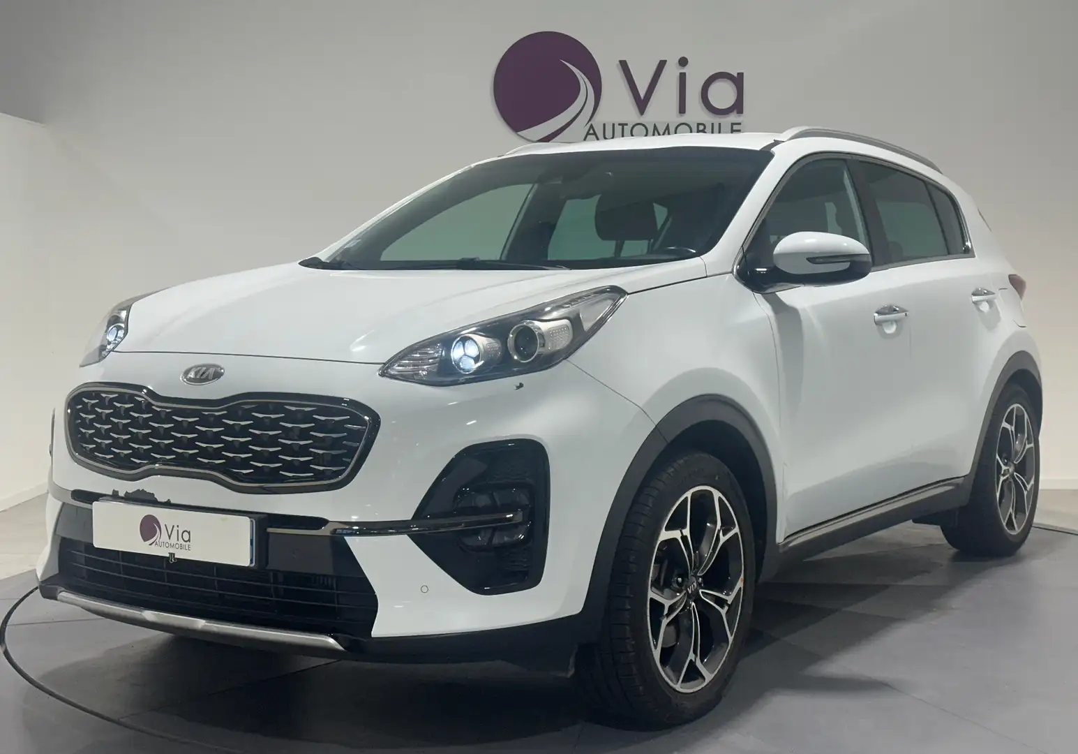 Kia Sportage 1.6 CRDi 115 ISG 4x2 BVM6 GT Line Blanc - 1
