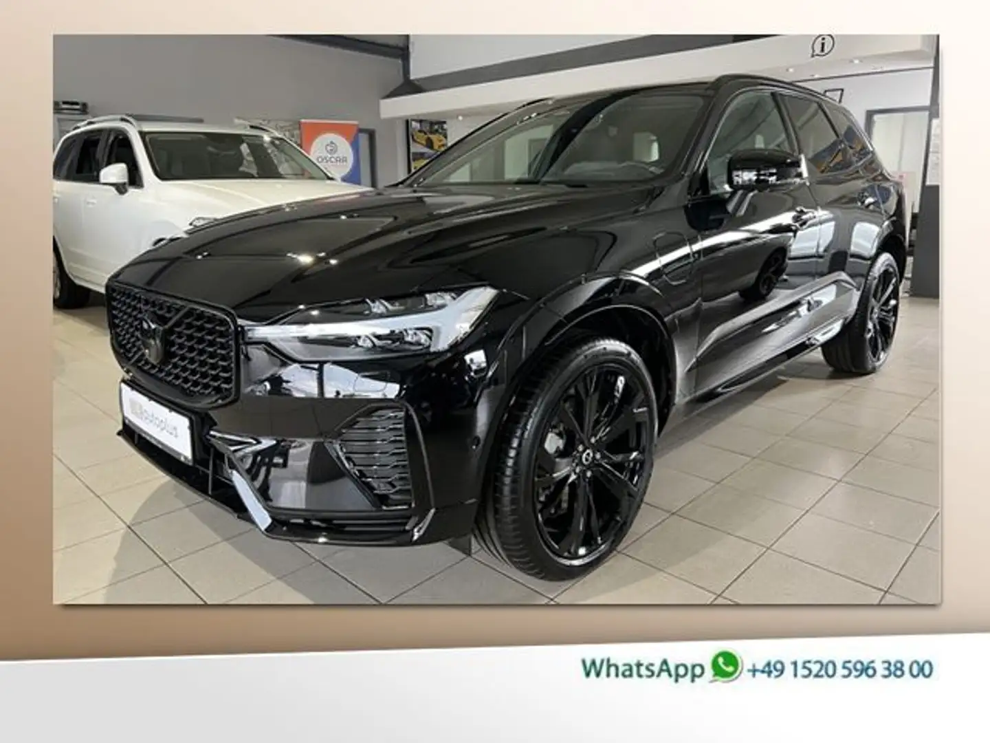 Volvo XC60 T8 Ultra Black Edition Recharge AWD AHK 360 Noir - 1