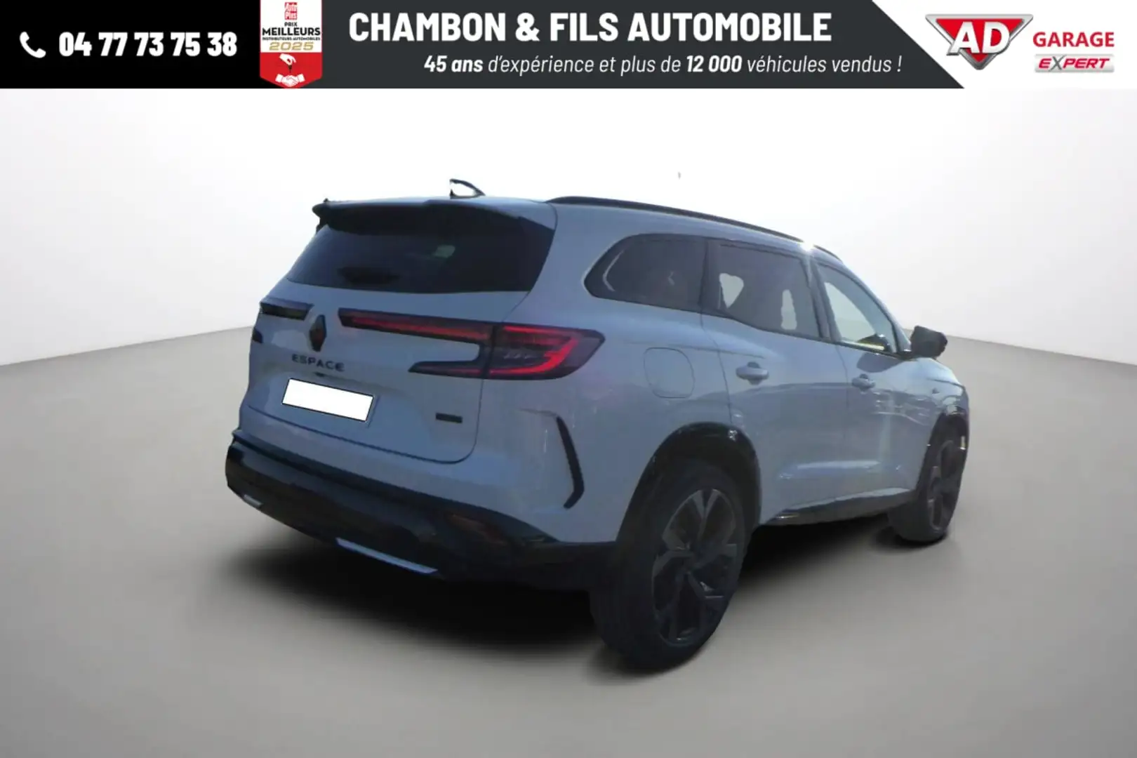Renault Espace VI E-Tech full hybrid 200 GSR2 esprit Alpine Blanc - 2
