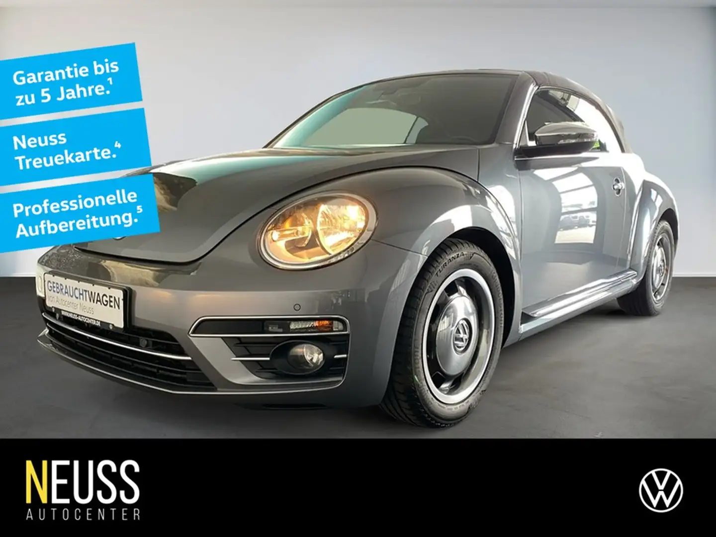 Volkswagen Beetle Cabriolet 1.2 TSI NAVI+SHZ+PDC+KLIMAAUTOMATIK Grau - 1