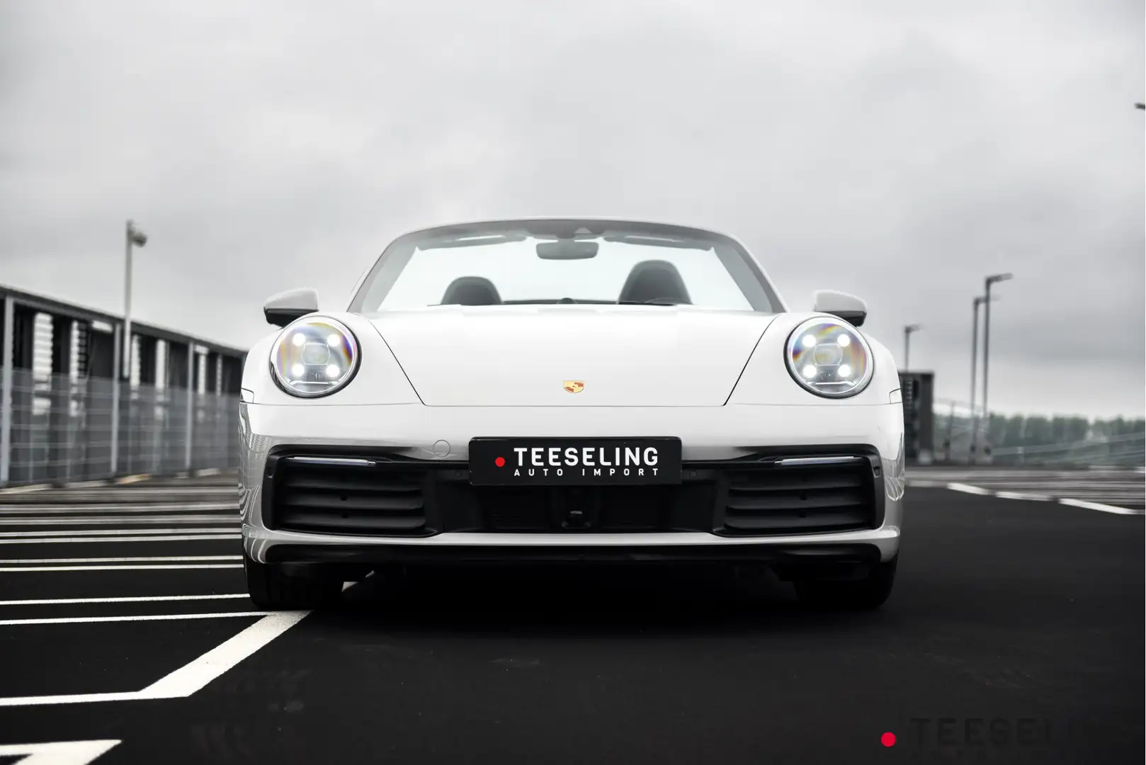 Porsche 992 Cabrio 3.0 Carrera 4 S | Krijt | SportChrono | Spo Grijs - 2
