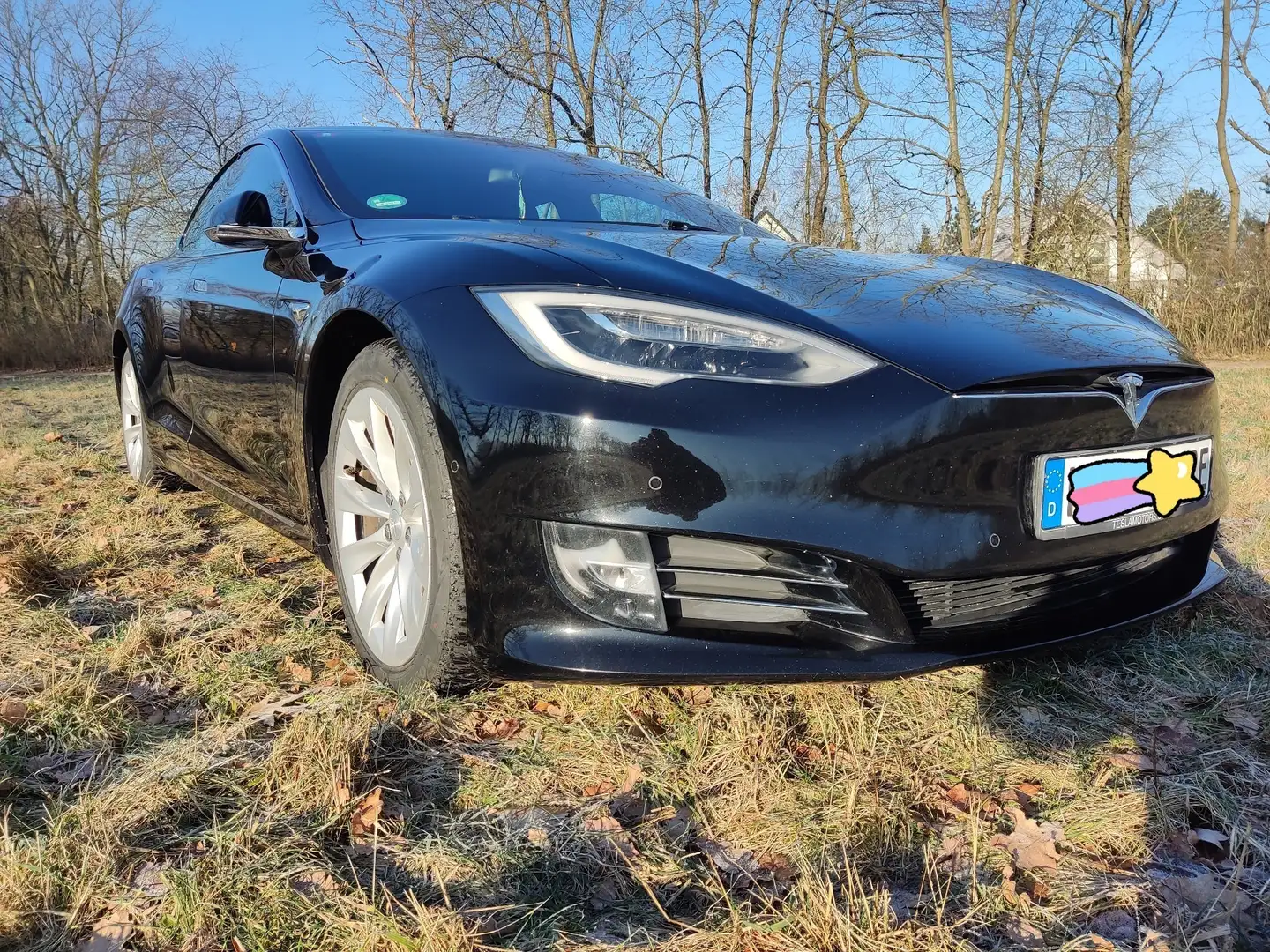 Tesla Model S 90D Allradantrieb*Vollausstattung*Akku 93%SoH* Schwarz - 1
