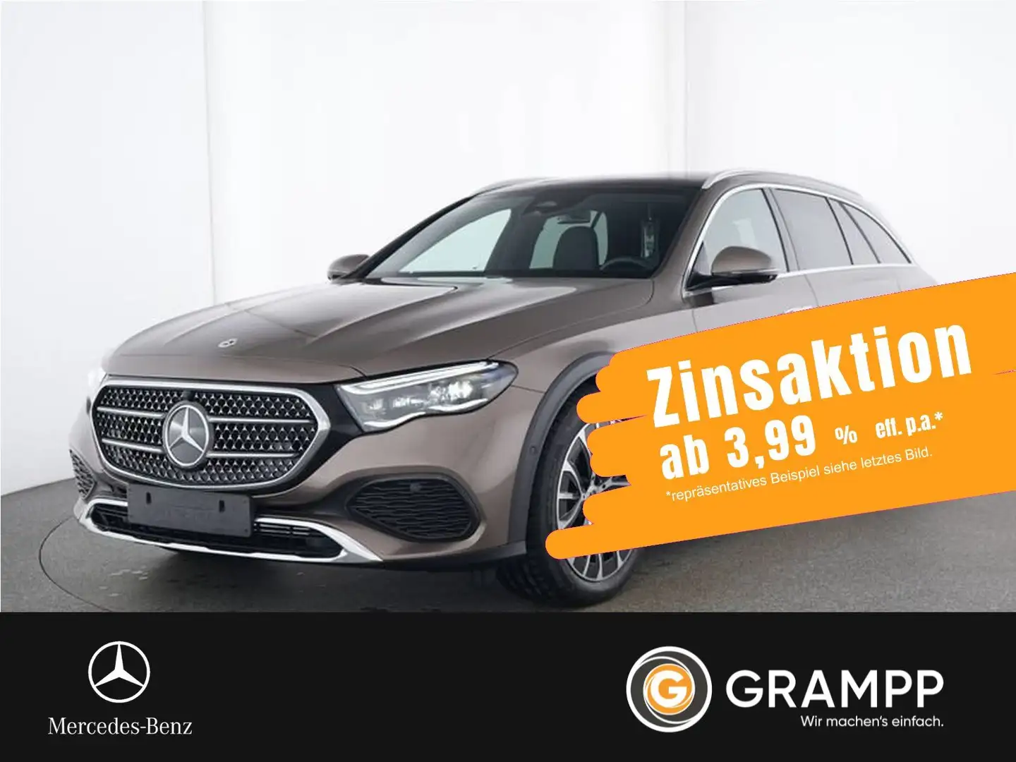 Mercedes-Benz E 220 T d 4M All Terrain AvantgardePlus/Pano/AHK Braun - 1