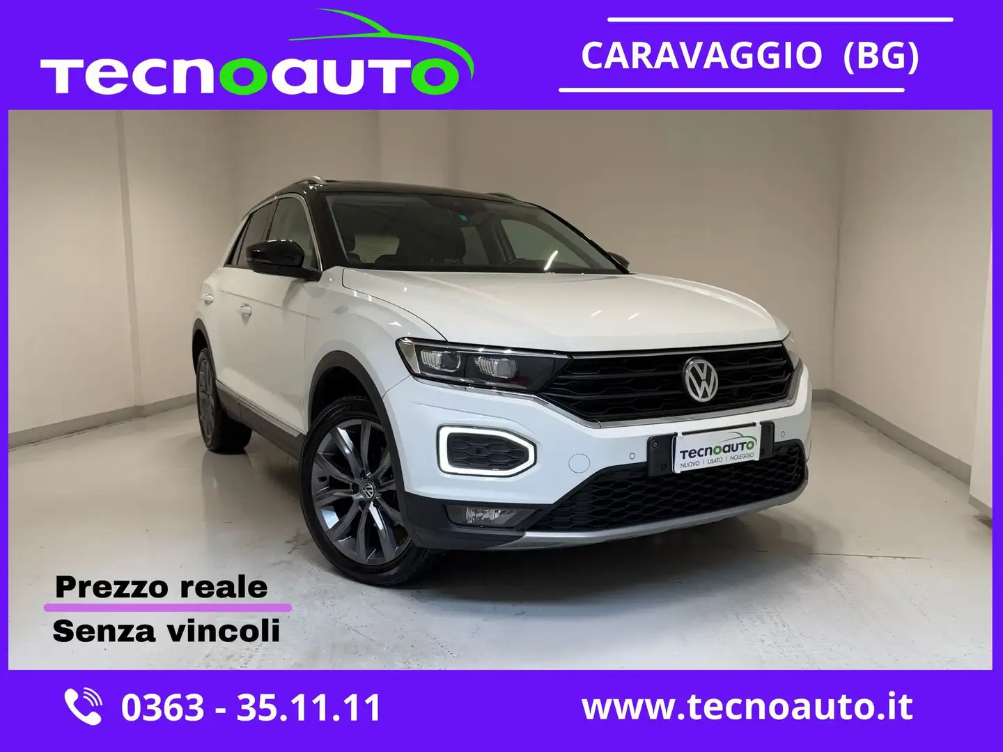 Volkswagen T-Roc T-Roc 1.5 TSI ACT DSG Advanced BMTech Blanc - 1