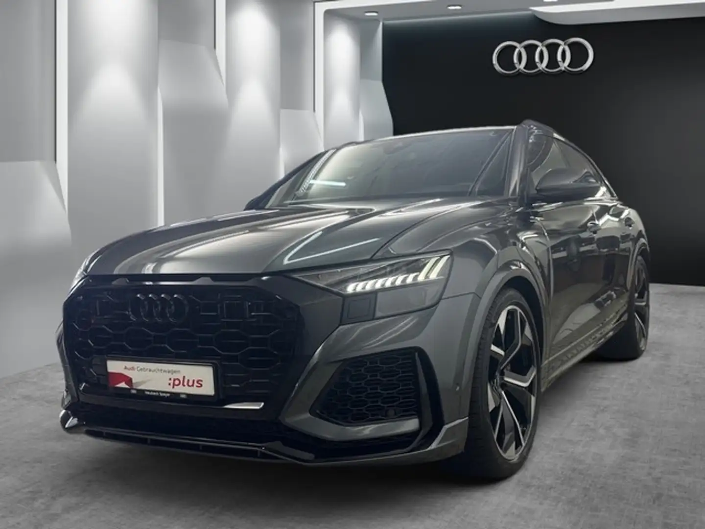 Audi RS Q8 PANO AHK HUD STHZ RS KERAMIK RS DYN PLUS Grau - 1