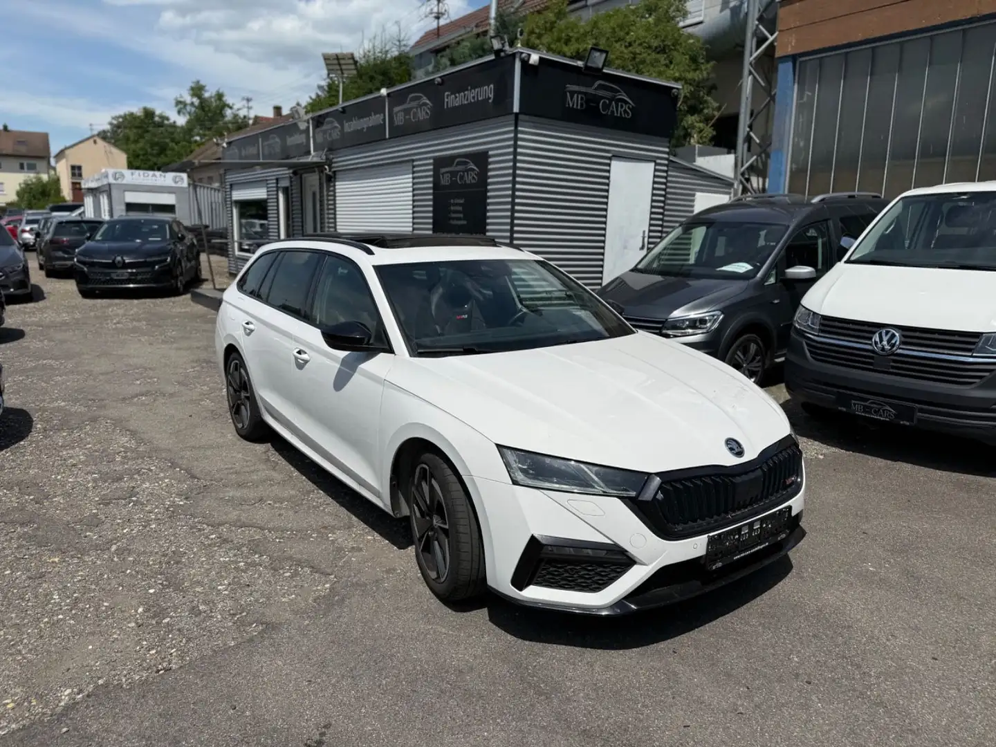 Skoda Octavia Combi RS 4x4*VIRTUAL*LED*NAVI* Blanc - 1